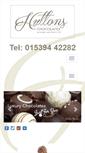 Mobile Screenshot of huttonschocolates.co.uk